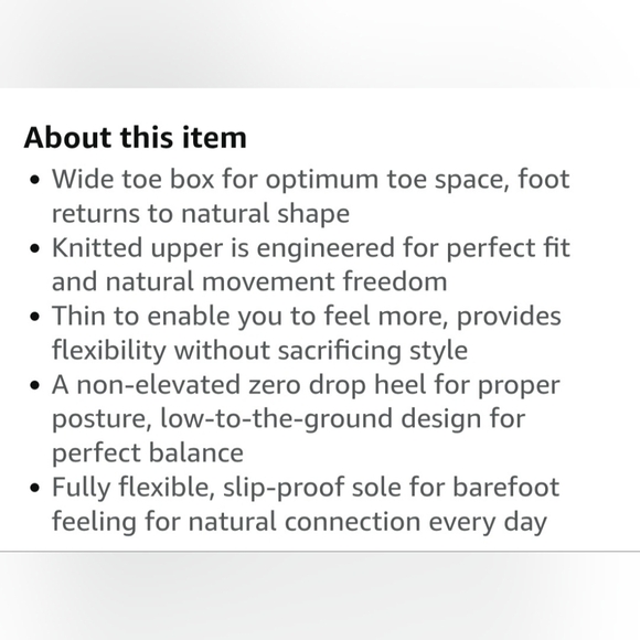 Whitin Minimalist Barefoot W81 Black Gum Wide Toe Box Zero Drop Sole Siz… - Picture 15 of 16